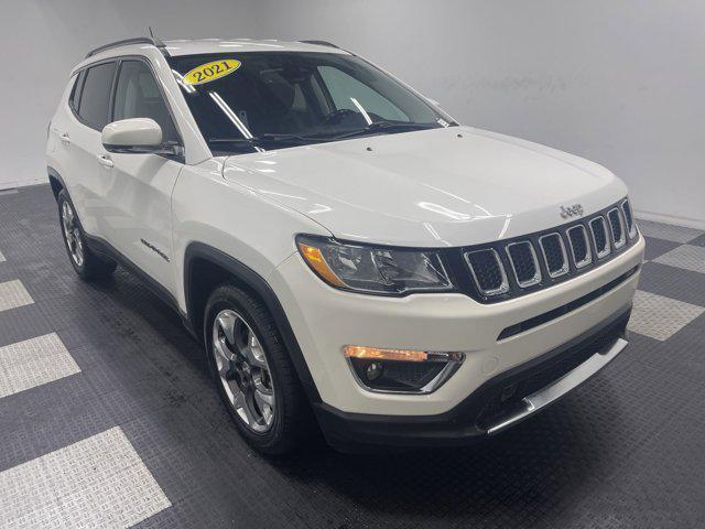 used 2021 Jeep Compass car, priced at $19,444