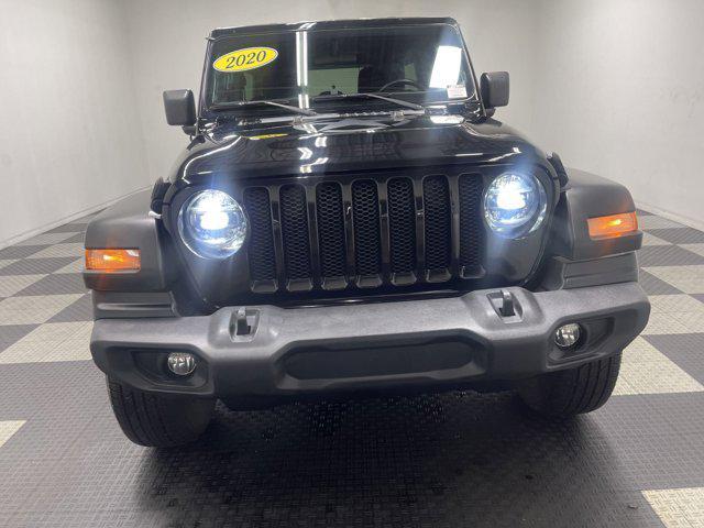 used 2020 Jeep Wrangler Unlimited car, priced at $31,444