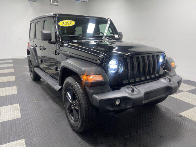 used 2020 Jeep Wrangler Unlimited car, priced at $31,444