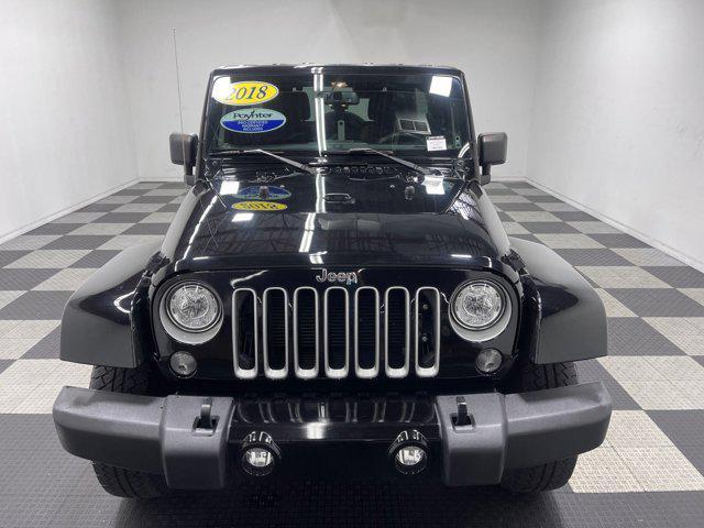 used 2018 Jeep Wrangler JK Unlimited car, priced at $26,444