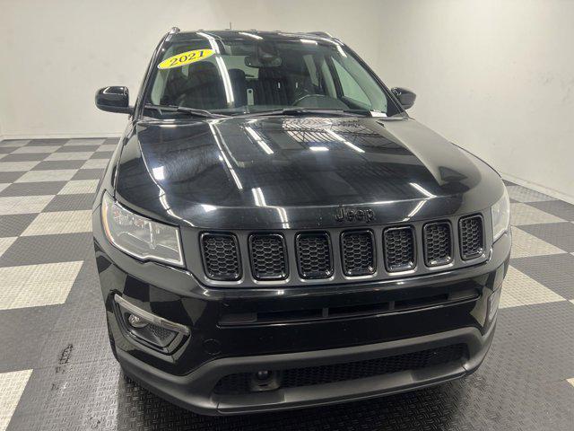 used 2021 Jeep Compass car, priced at $19,222