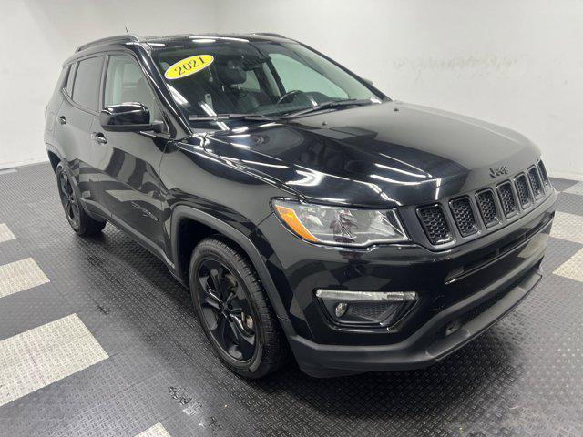 used 2021 Jeep Compass car, priced at $19,222