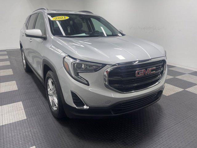 used 2021 GMC Terrain car, priced at $19,444