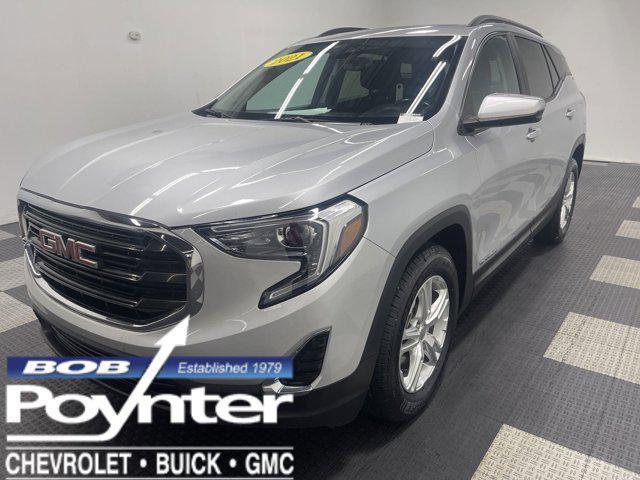 used 2021 GMC Terrain car, priced at $19,444