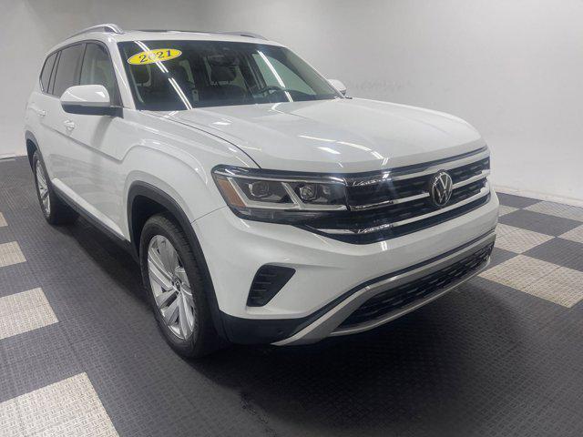 used 2021 Volkswagen Atlas car, priced at $31,990