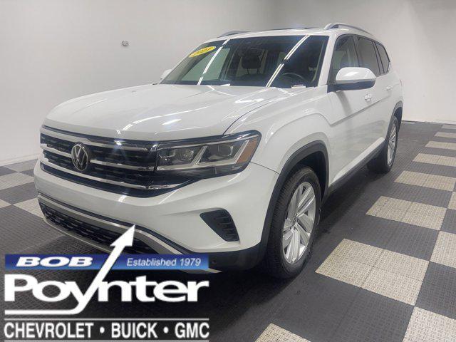 used 2021 Volkswagen Atlas car, priced at $31,990