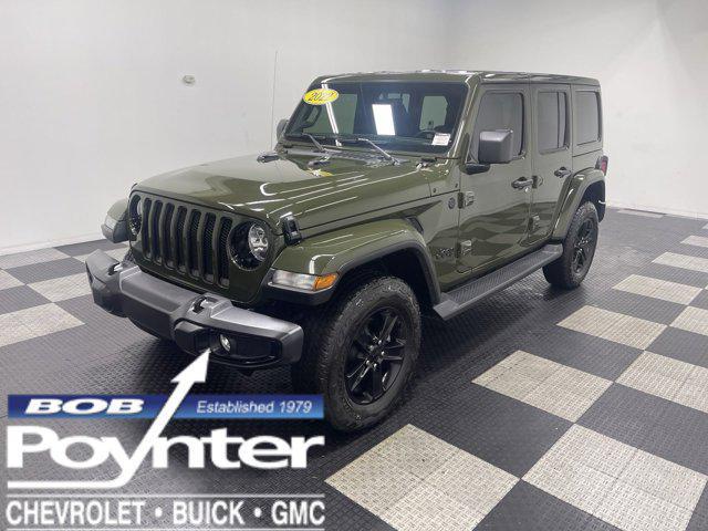 used 2022 Jeep Wrangler Unlimited car, priced at $38,222