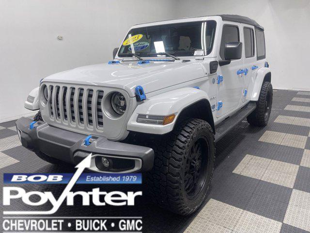 used 2023 Jeep Wrangler 4xe car, priced at $38,990