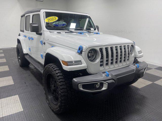 used 2023 Jeep Wrangler 4xe car, priced at $38,990