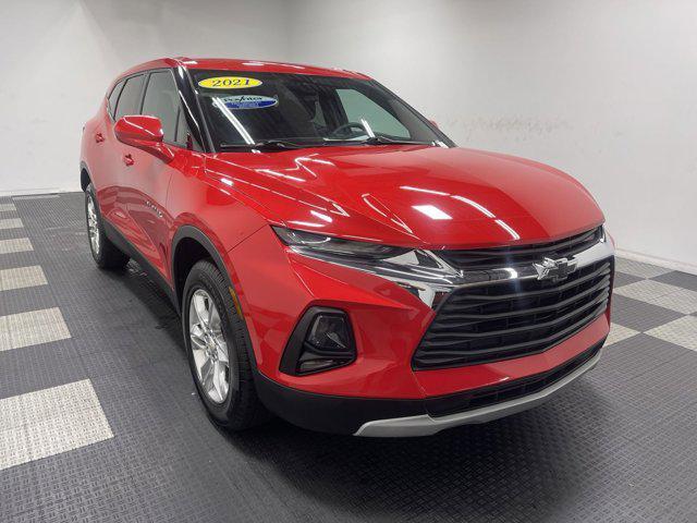 used 2021 Chevrolet Blazer car, priced at $23,444