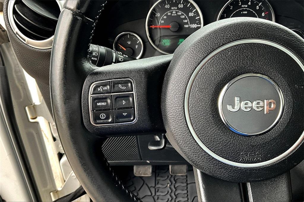 used 2013 Jeep Wrangler Unlimited car, priced at $14,798