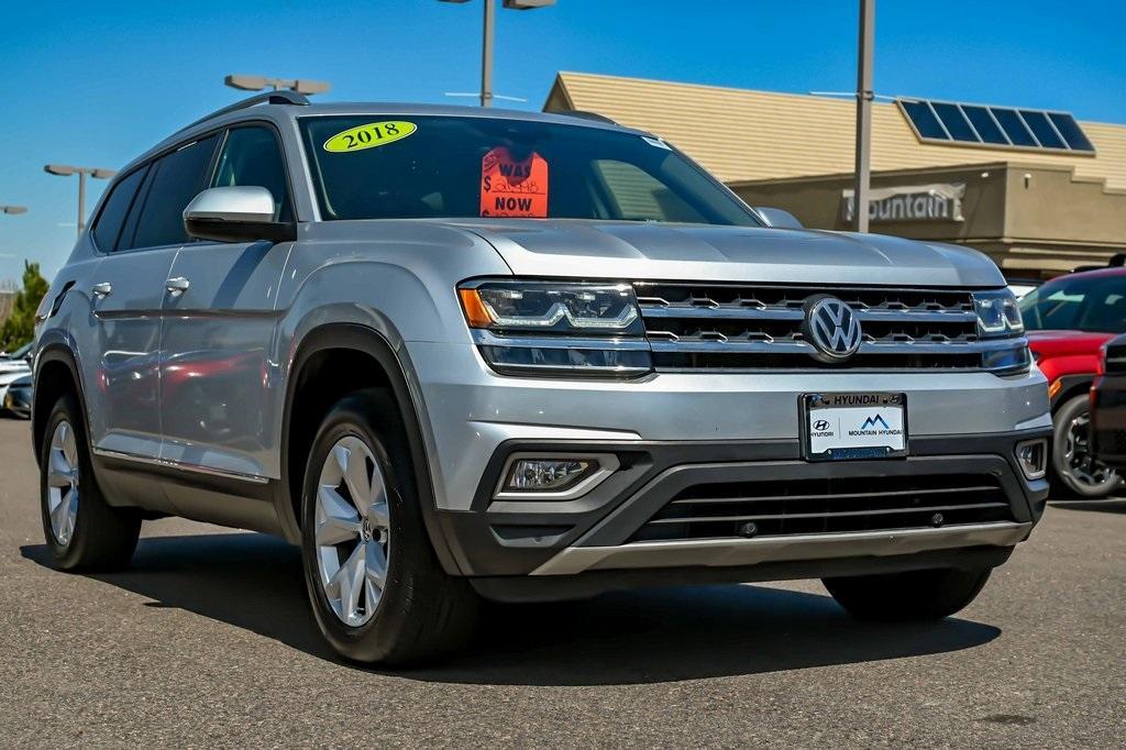 used 2018 Volkswagen Atlas car, priced at $16,887