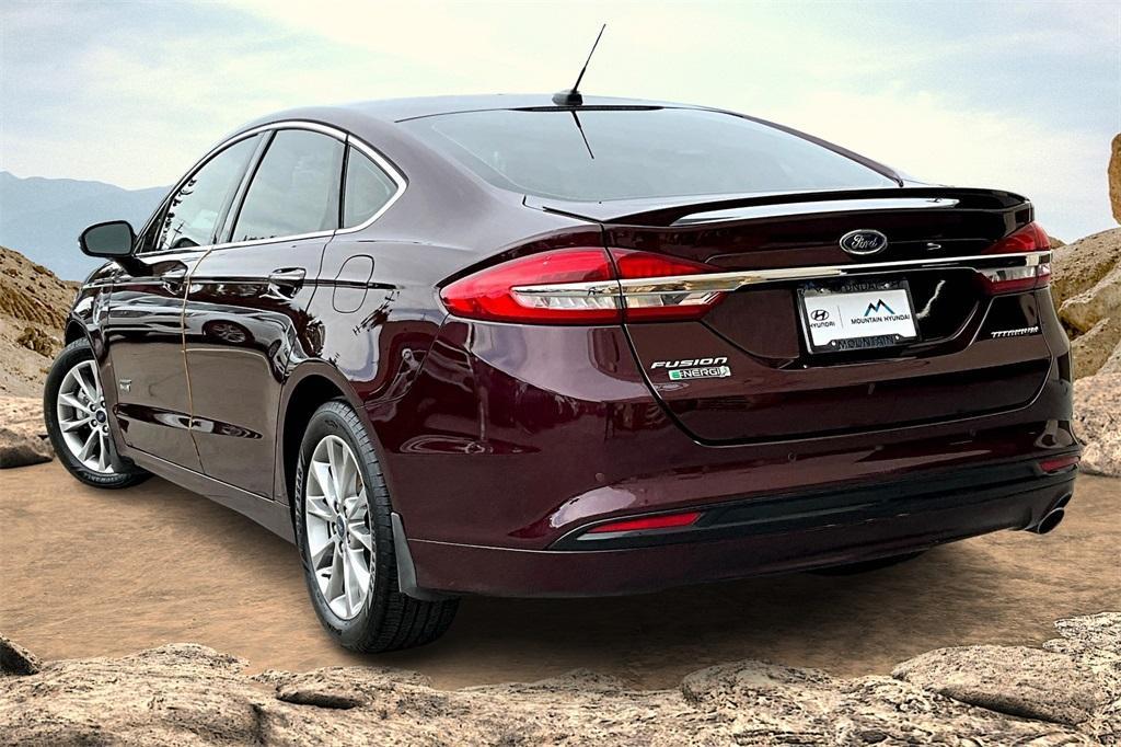 used 2018 Ford Fusion Energi car, priced at $18,037