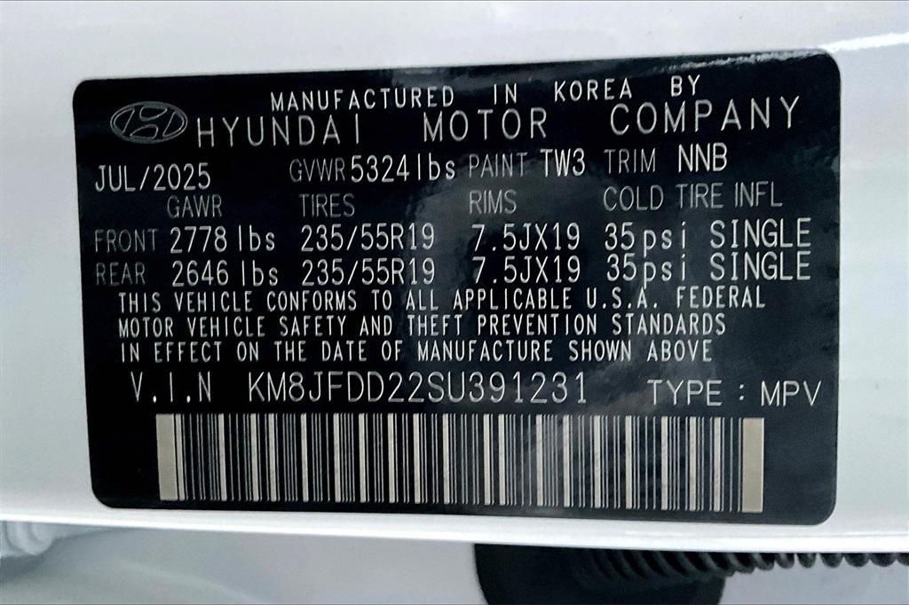 new 2025 Hyundai TUCSON Plug-In Hybrid car, priced at $49,990