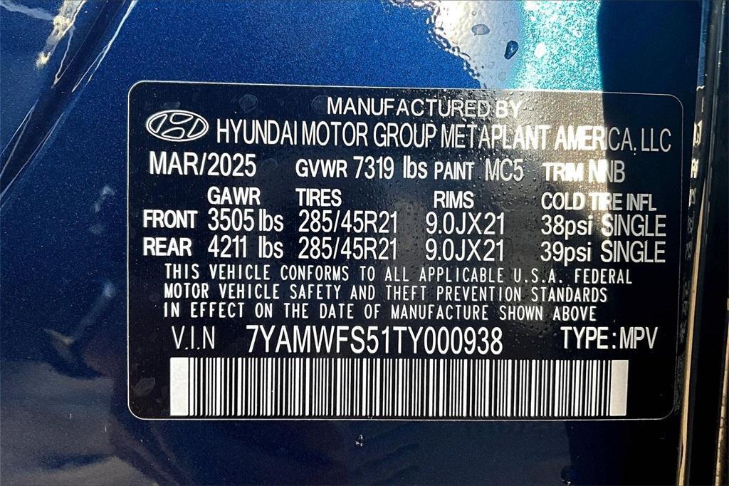 new 2026 Hyundai IONIQ 9 car, priced at $65,770