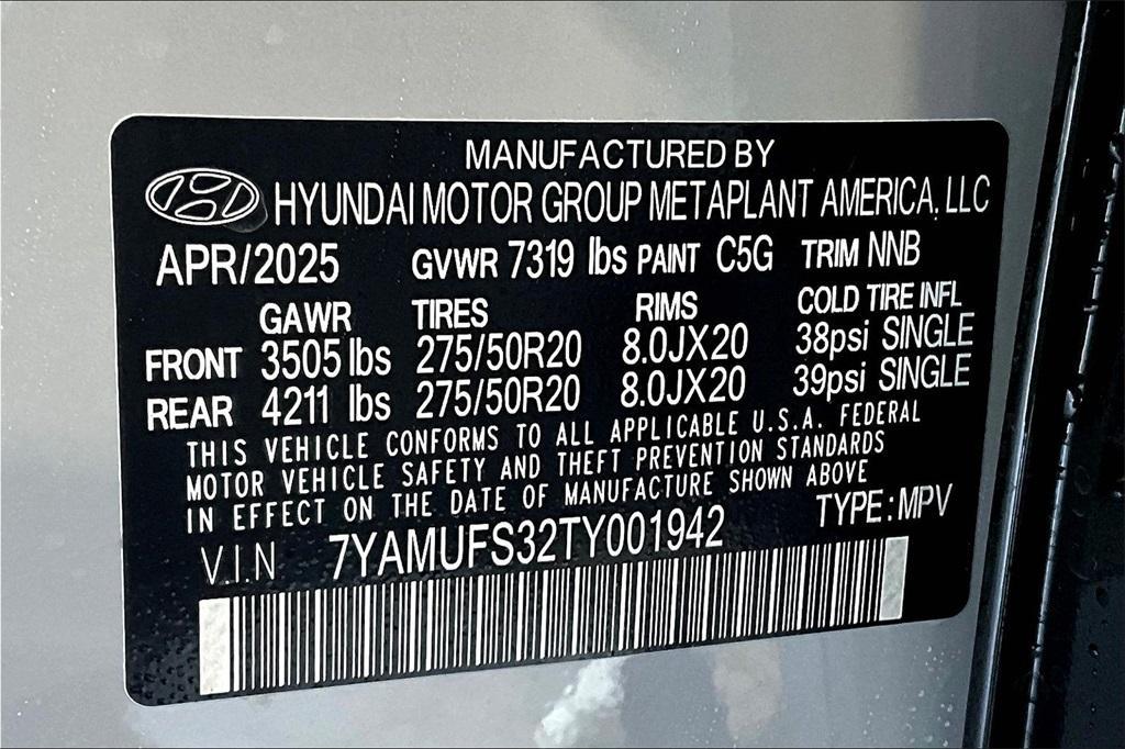 new 2026 Hyundai IONIQ 9 car, priced at $64,545