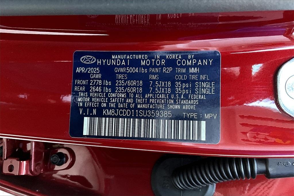 new 2025 Hyundai TUCSON Hybrid car, priced at $32,915
