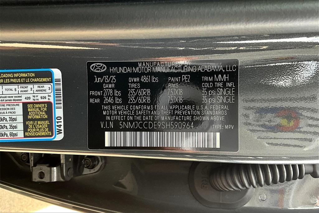 new 2025 Hyundai Tucson car, priced at $31,775