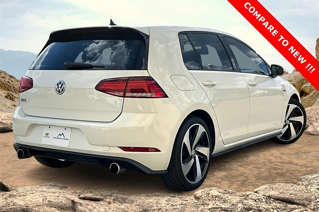 used 2019 Volkswagen Golf GTI car, priced at $22,848