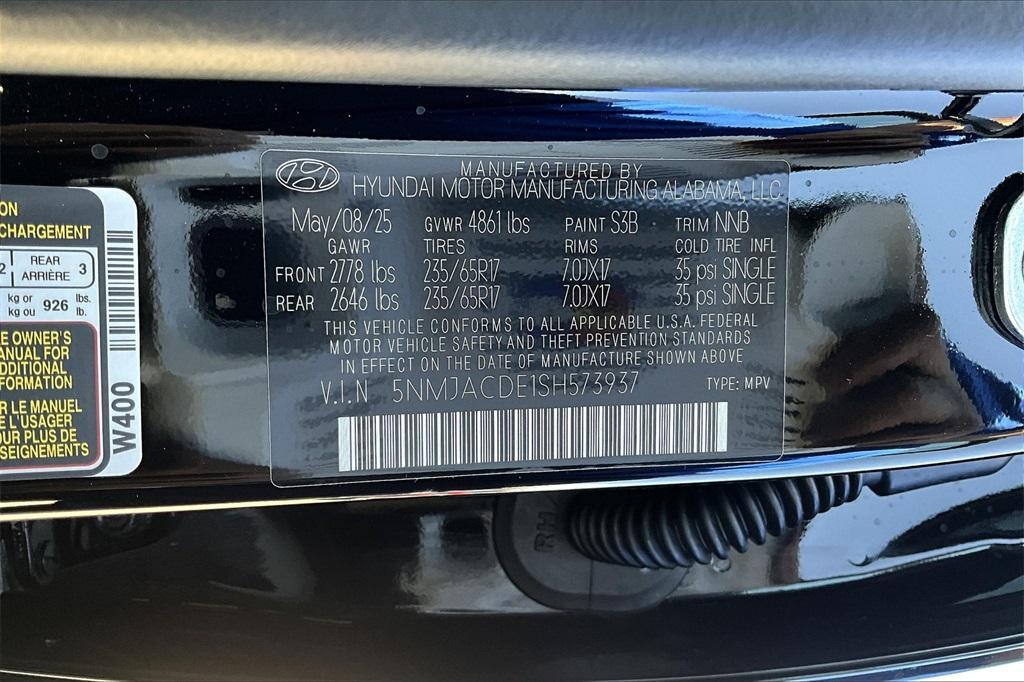 new 2025 Hyundai Tucson car, priced at $29,795