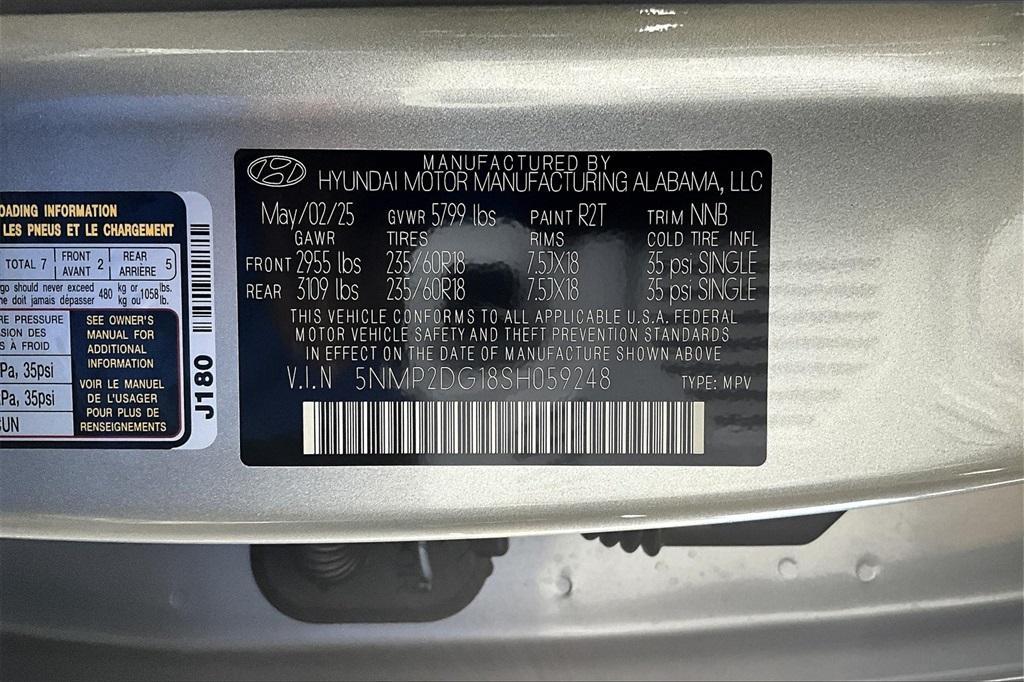 new 2025 Hyundai SANTA FE HEV car, priced at $38,809