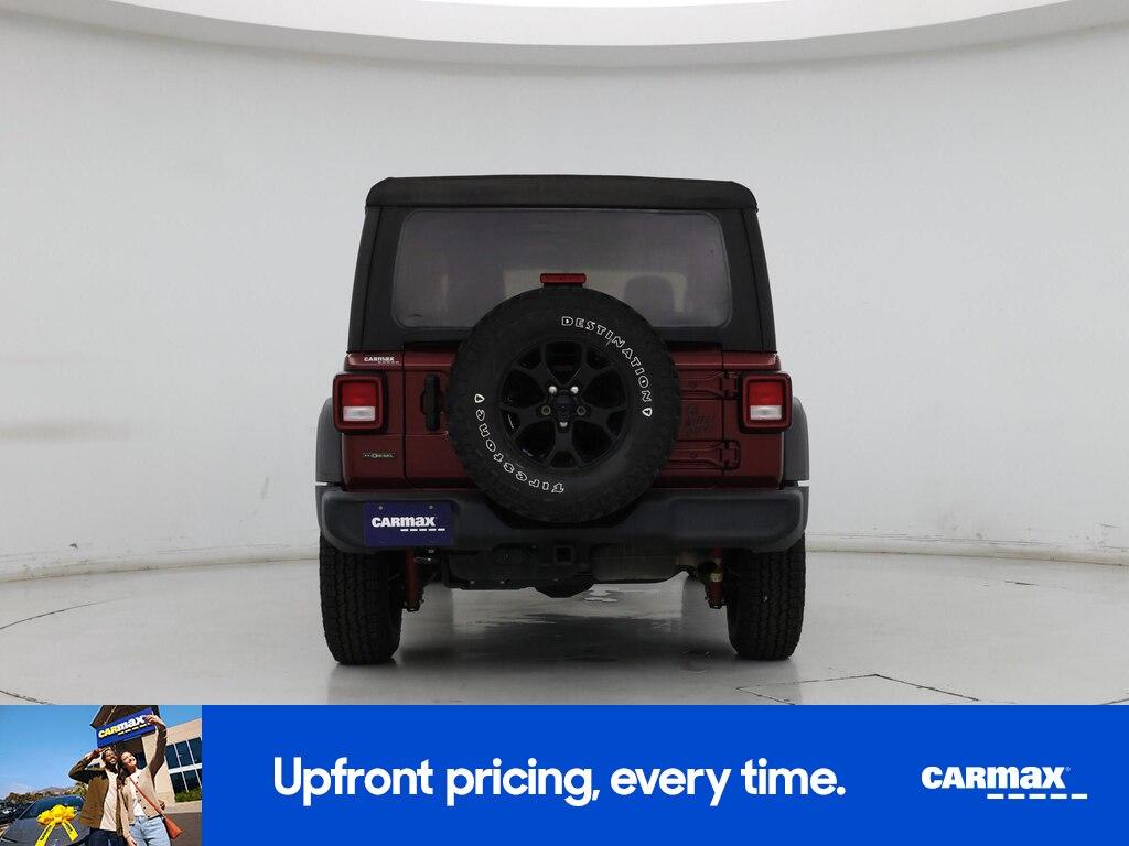 used 2021 Jeep Wrangler car, priced at $28,998