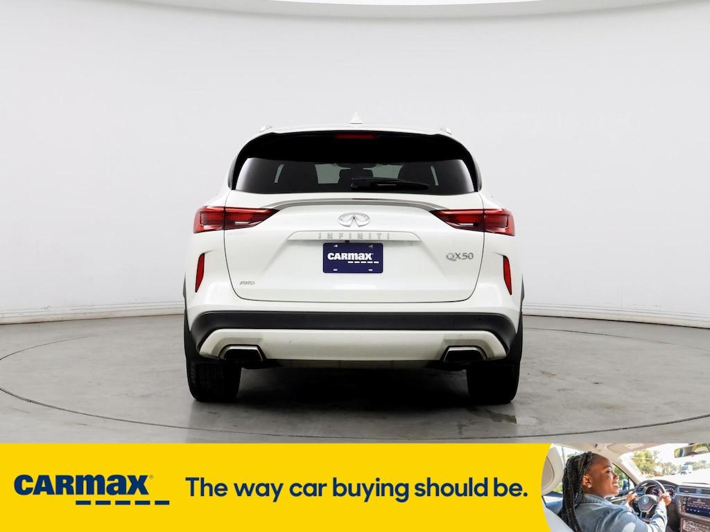 used 2021 INFINITI QX50 car, priced at $27,998