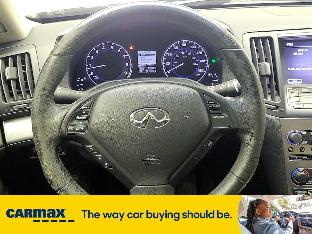 used 2013 INFINITI G37 car, priced at $16,998