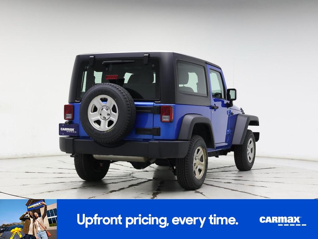used 2016 Jeep Wrangler car, priced at $21,998