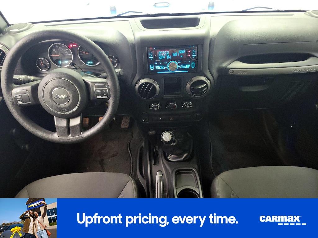 used 2016 Jeep Wrangler car, priced at $21,998
