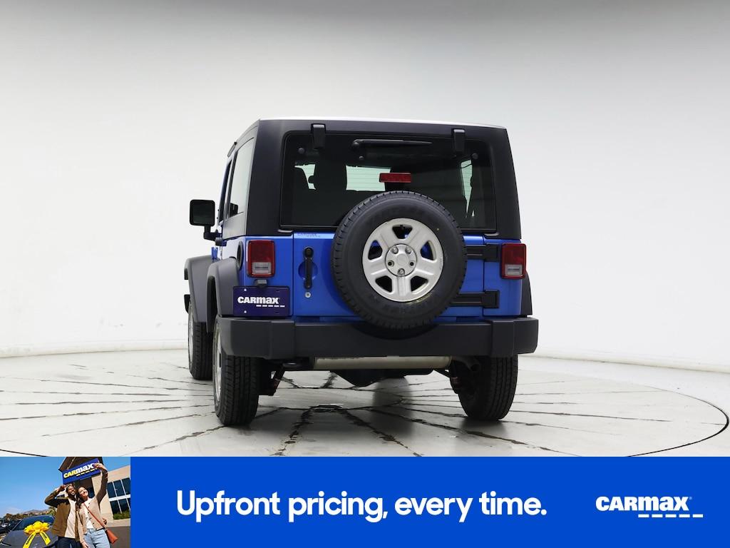 used 2016 Jeep Wrangler car, priced at $21,998