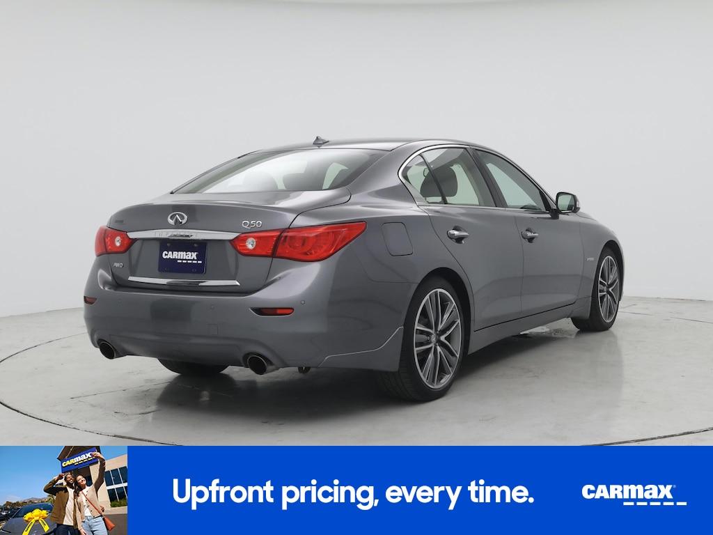 used 2016 INFINITI Q50 Hybrid car, priced at $21,998