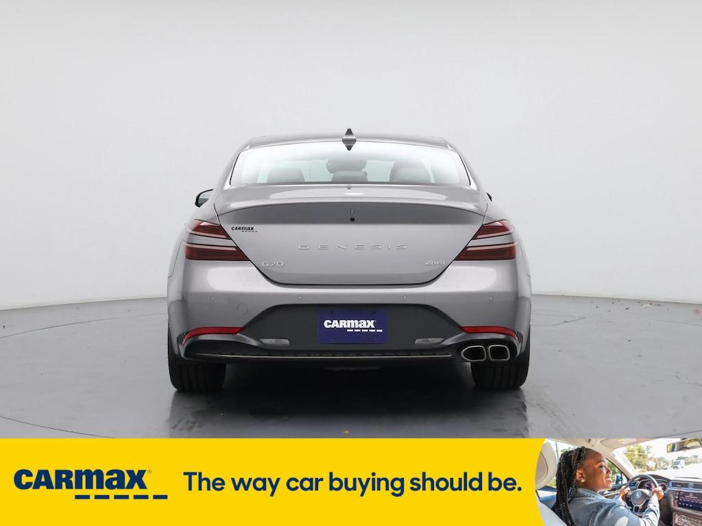 used 2023 Genesis G70 car, priced at $34,998