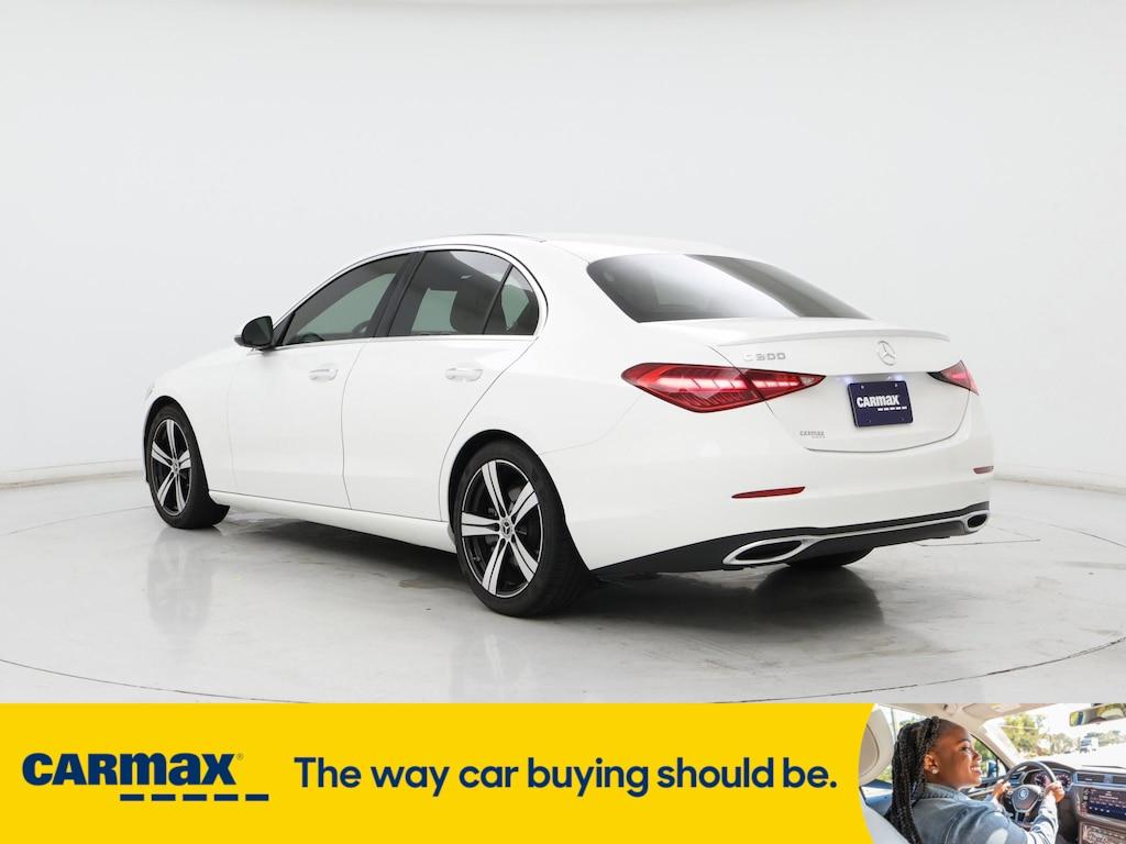 used 2022 Mercedes-Benz C-Class car, priced at $35,998