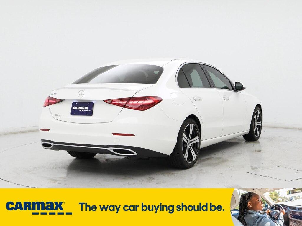 used 2022 Mercedes-Benz C-Class car, priced at $35,998