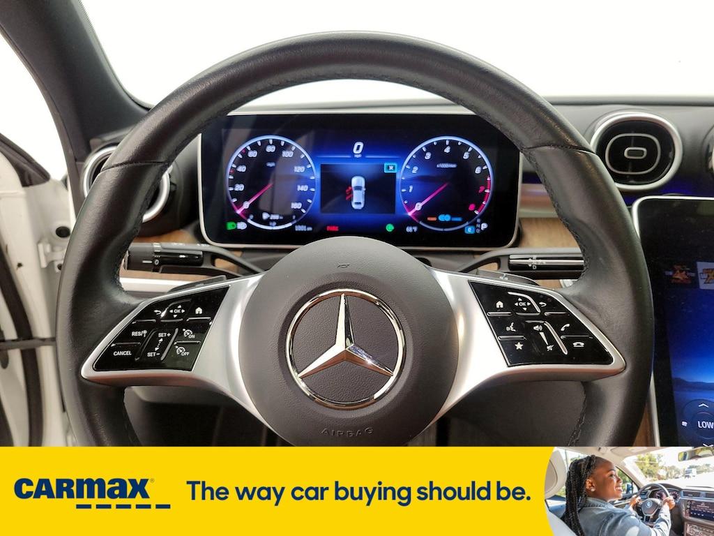 used 2022 Mercedes-Benz C-Class car, priced at $35,998