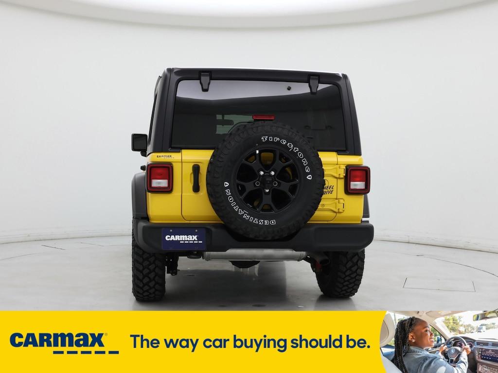 used 2021 Jeep Wrangler car, priced at $33,998