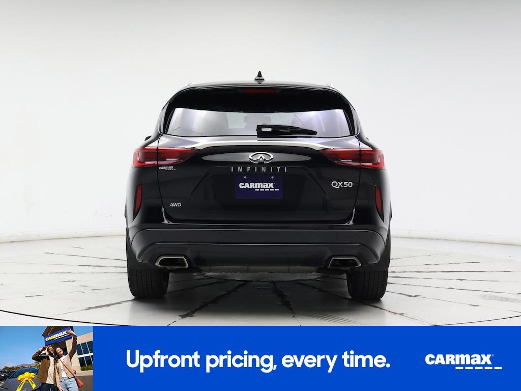 used 2021 INFINITI QX50 car, priced at $25,998