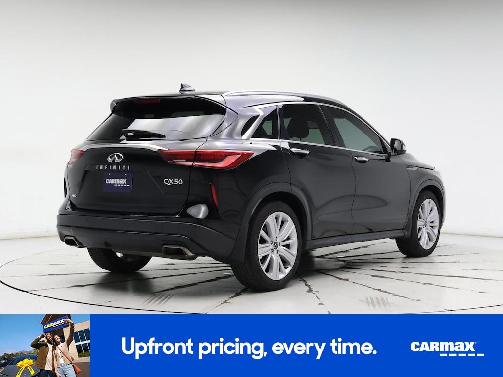 used 2021 INFINITI QX50 car, priced at $25,998