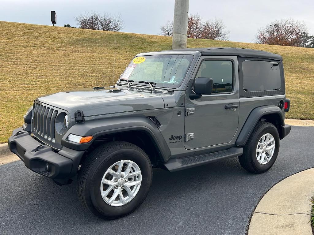 used 2023 Jeep Wrangler car, priced at $33,695