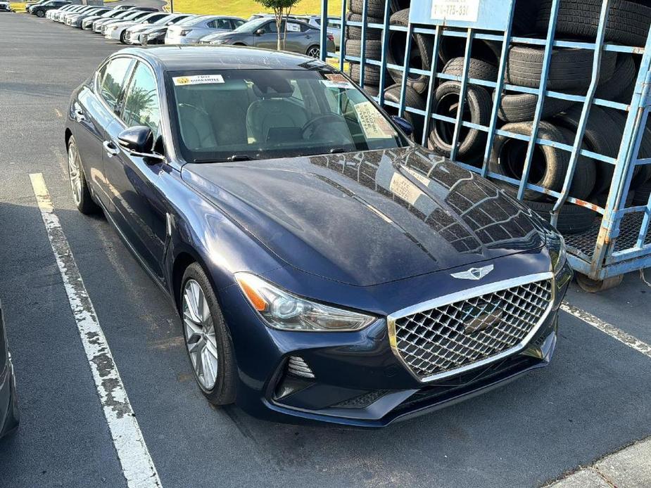 used 2021 Genesis G70 car, priced at $27,900