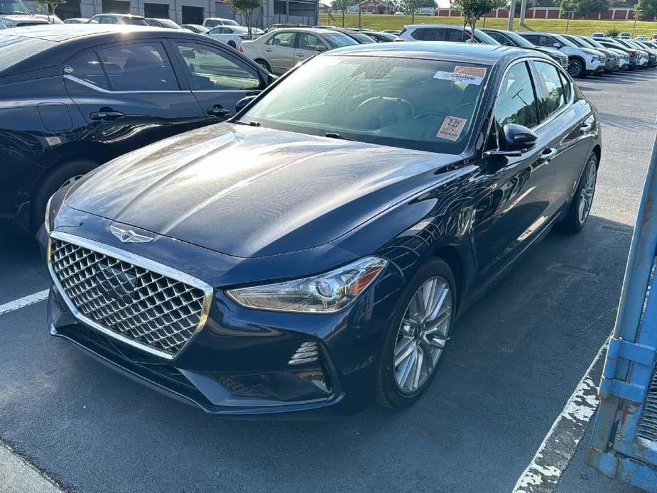 used 2021 Genesis G70 car, priced at $27,900