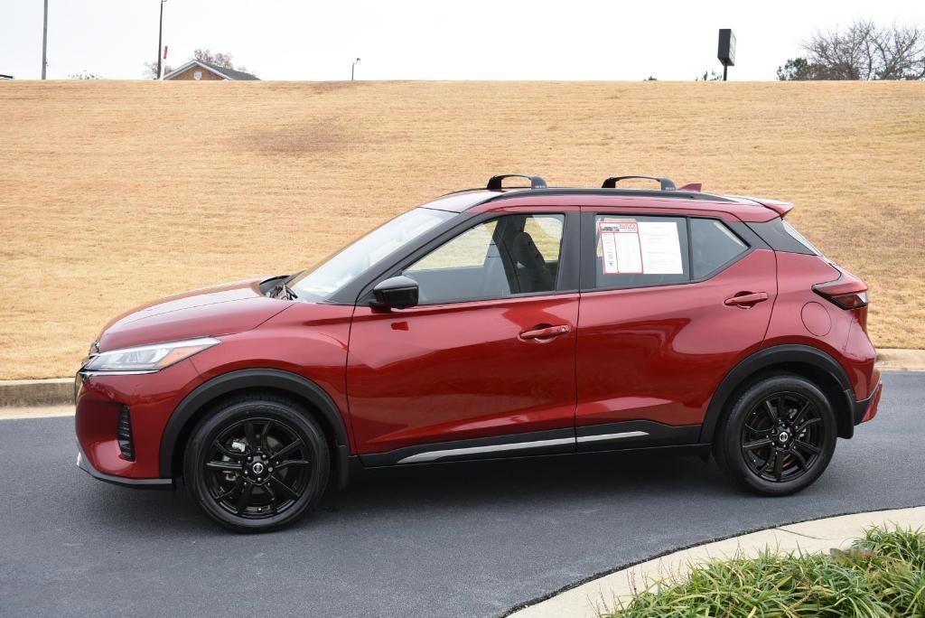 used 2021 Nissan Kicks car, priced at $18,795