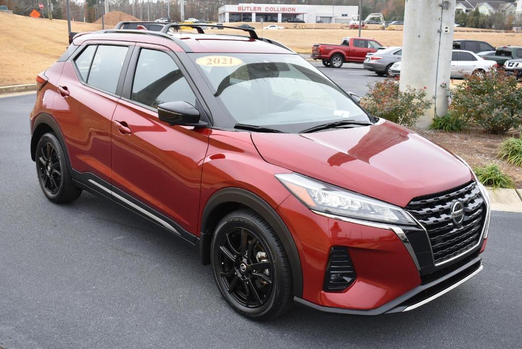 used 2021 Nissan Kicks car, priced at $20,695