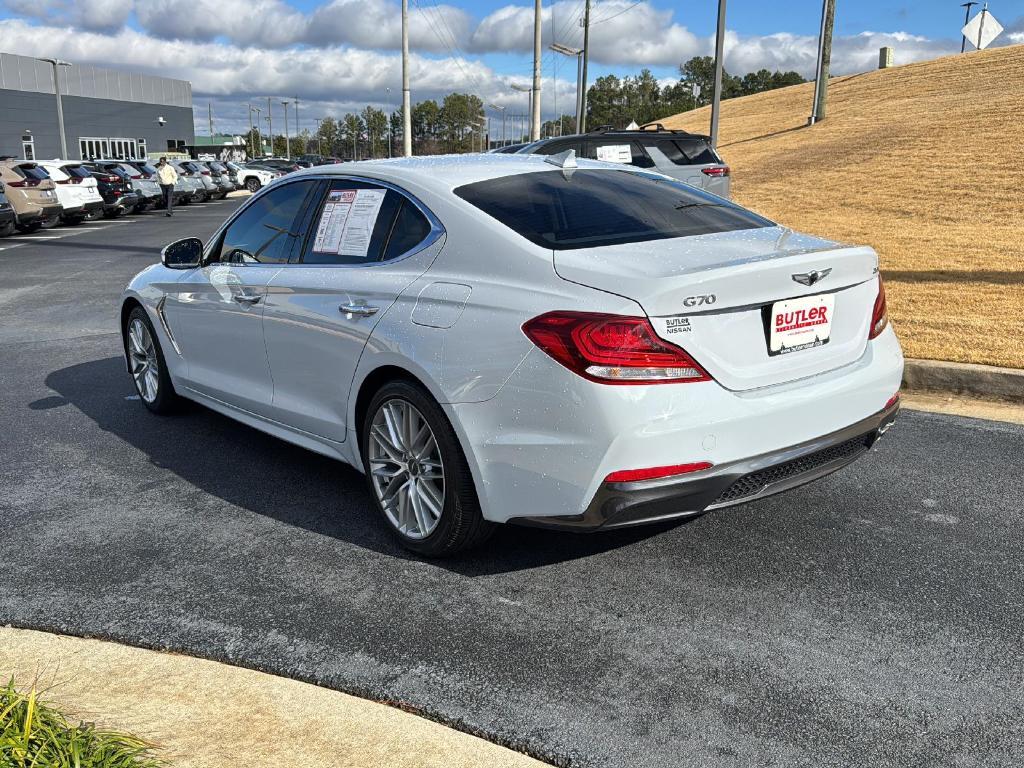 used 2021 Genesis G70 car, priced at $26,090