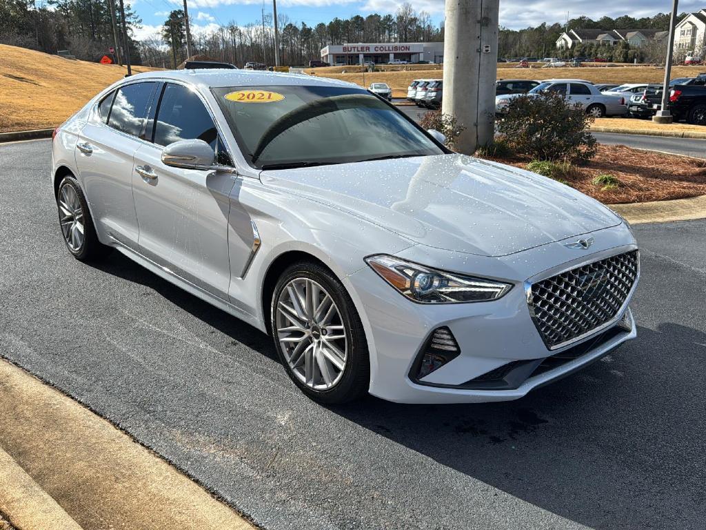 used 2021 Genesis G70 car, priced at $26,090