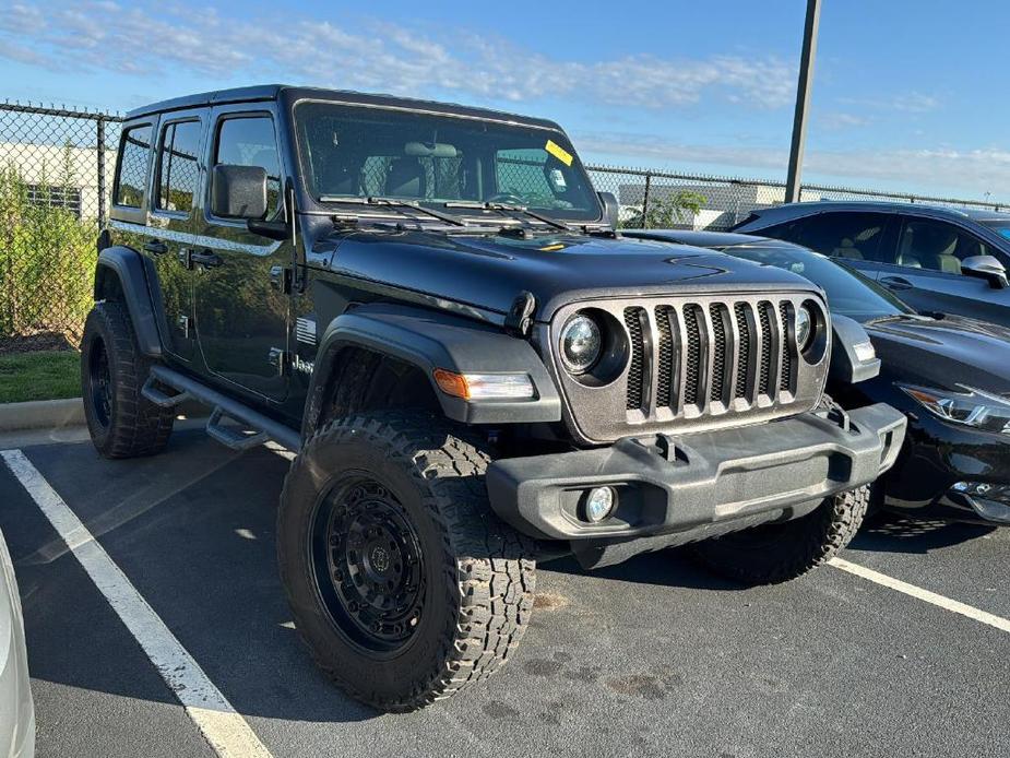 used 2020 Jeep Wrangler Unlimited car, priced at $28,295