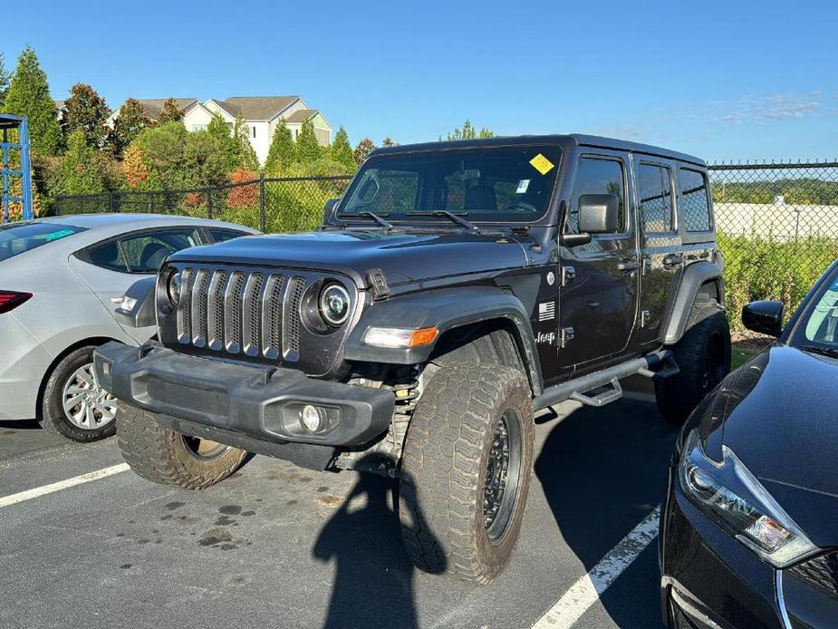 used 2020 Jeep Wrangler Unlimited car, priced at $28,295