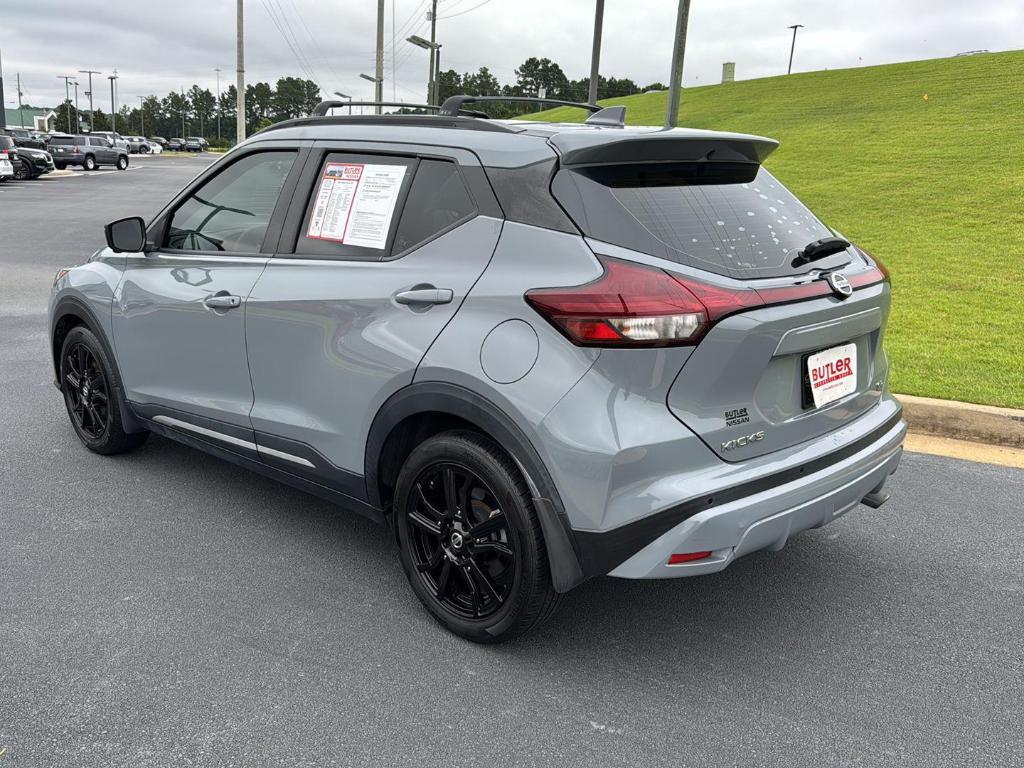 used 2021 Nissan Kicks car, priced at $18,995