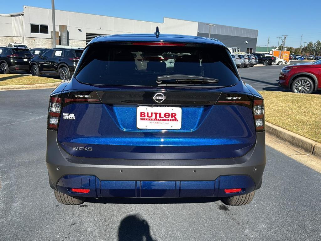 new 2025 Nissan Kicks car, priced at $25,575